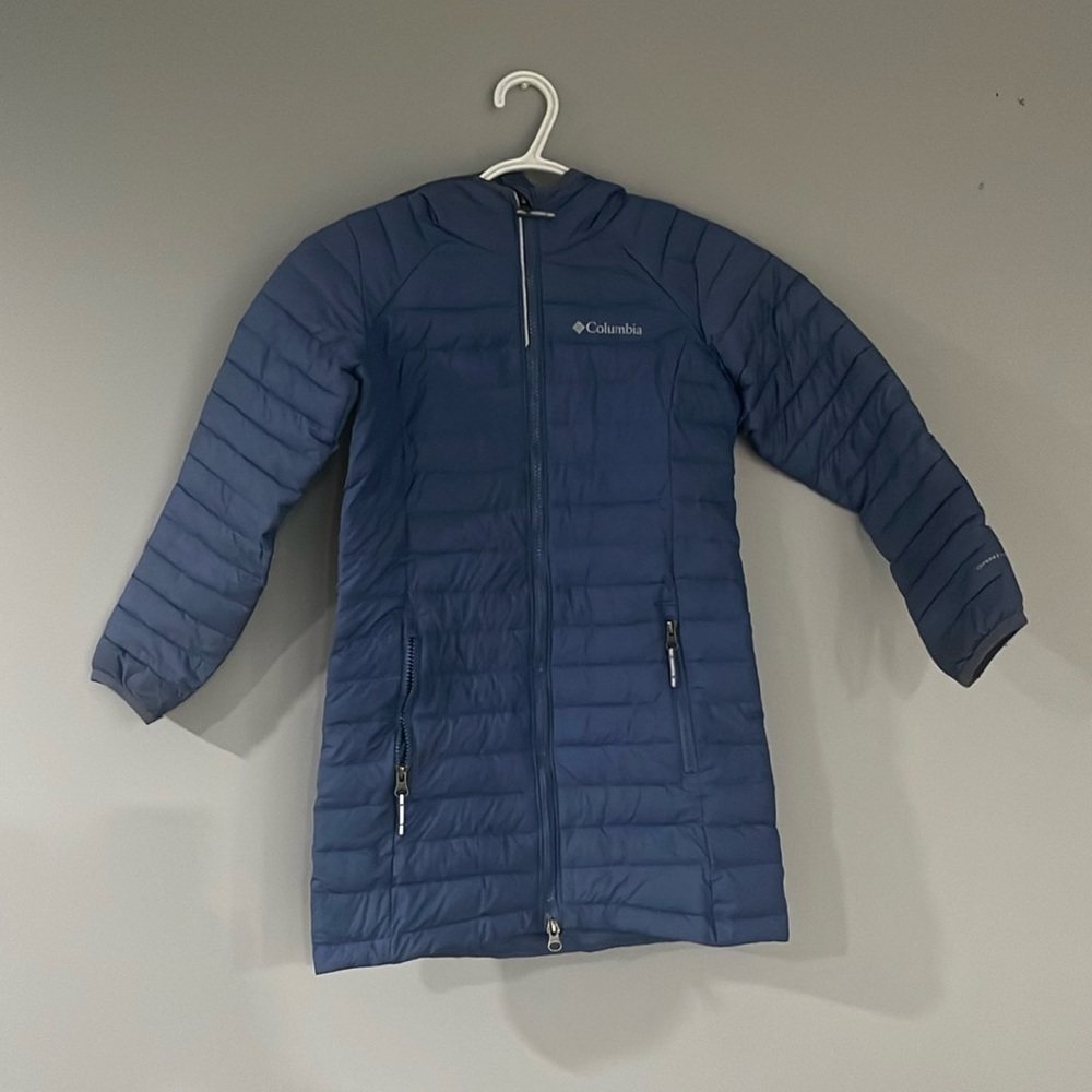 Columbia Blue Quilted Jacket
